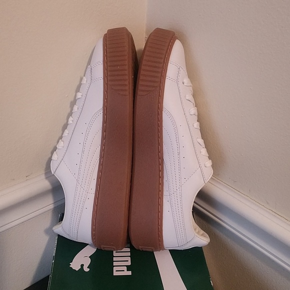 🎈Puma Platform Core Leather Sneakers , NWT, Sz - Picture 4 of 8